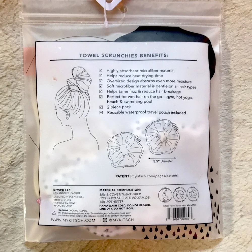 ✨ Host Pick ✨ Towel Scrunchie NWT (One)